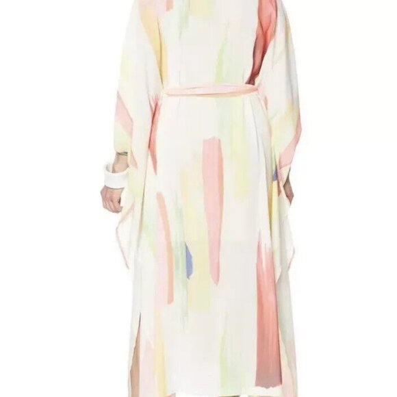 NEW! Rara Avis by Iris Apfel Designer Sheer Caftan/Kaftan Dress CoverUp, Size 1X - Picture 3 of 14